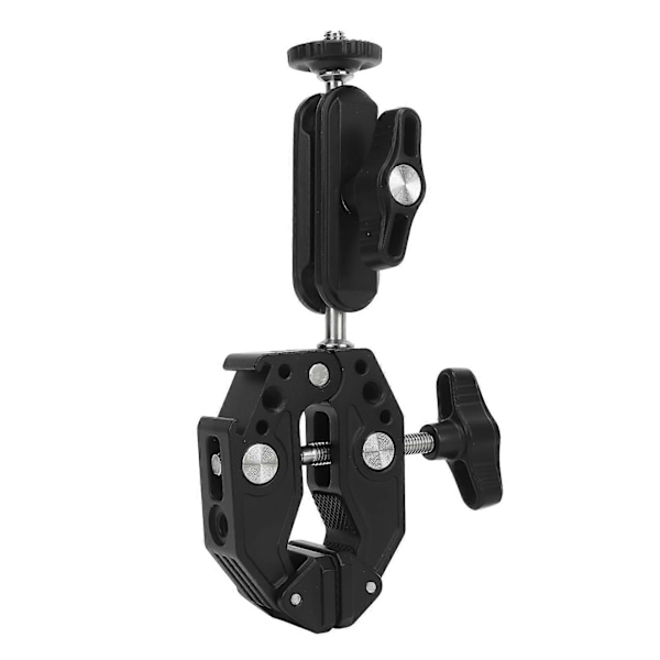 Super Clamp Kameramonteringsklämma Kulled Articulating Arm med Klämma och Adapter med 1/4 Tums Gängat Hål för Digital SLR Monitor LED-lampor