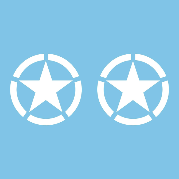 Heijastava Pentagram-Polttoainesäiliön Auton Tarra, Tähti Auton Tarra, 4x