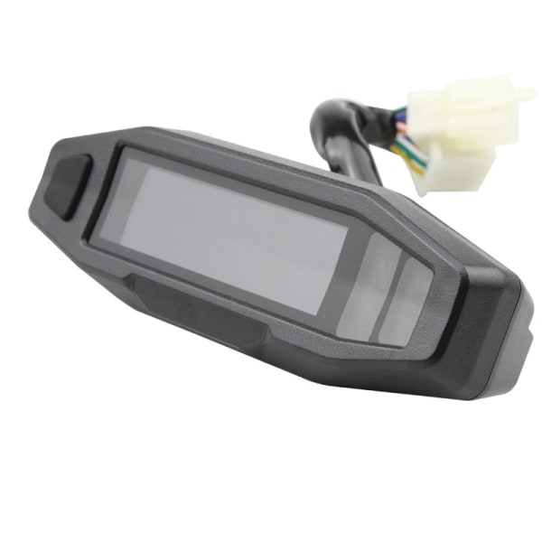 #Universal Motorcykel Digital Varvräknare Digital Hastighetsmätare LCD-Skärm Förgasare Mätarställning med Sensor#