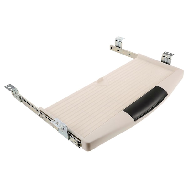 1 Set Tangentbordsbricka Under Skrivbord Tangentbordsstativ Utskjutbar Dator Tangentbordslåda