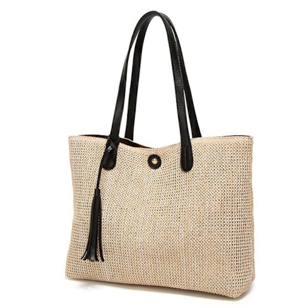 #Skulderveske Dameveske Straw Vevd Crossbody Bohemia Håndvesker#