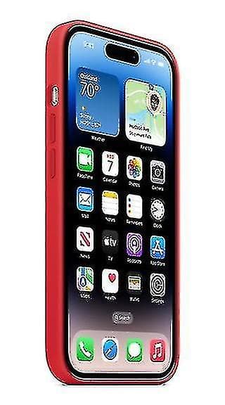 Silikonikuori iPhone 14 Prolle - ya01 Red