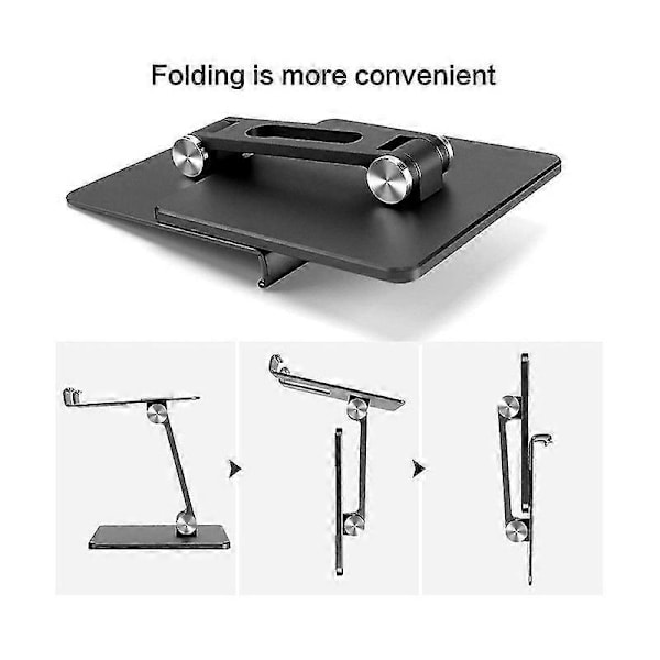 Bærbar Telefonholder Stativ Aluminium Legering Smartphone Støtte Tablet Skrivebord Metall Mobiltelefonholder