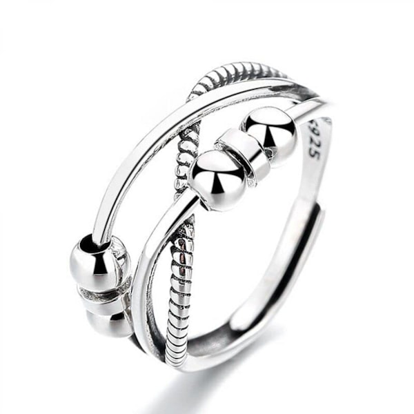 #finger ring kvinders sterling åben#