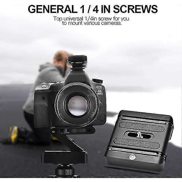 Stativhuvud Z-typ Tilt Flexibelt Vikbart Stativhuvud 1/4 Tum Monteringsskruv För Nikon Canon Dslr
