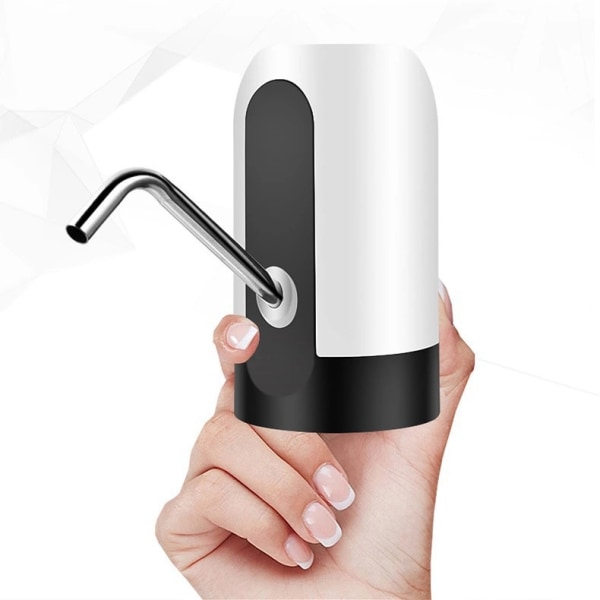 Vanndispenserpumpe, 5 Gallons USB-lading Automatisk Drikk