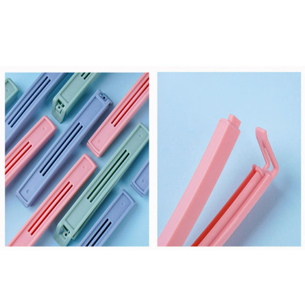 /#/En uppsättning av blå 5-delad bärbar remsminiförslutare, 8cm × 1.5cm ×/#/