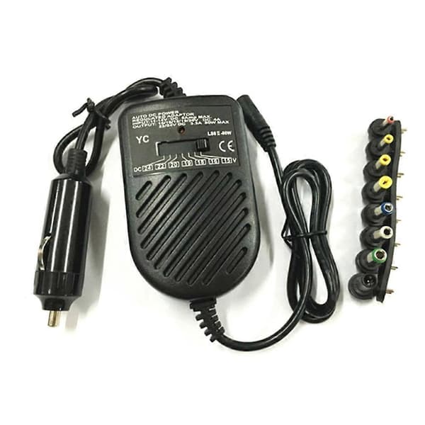for DC 80W Bil Auto Universal Lader Strømforsyning Adapter Sett For Laptop Notebo