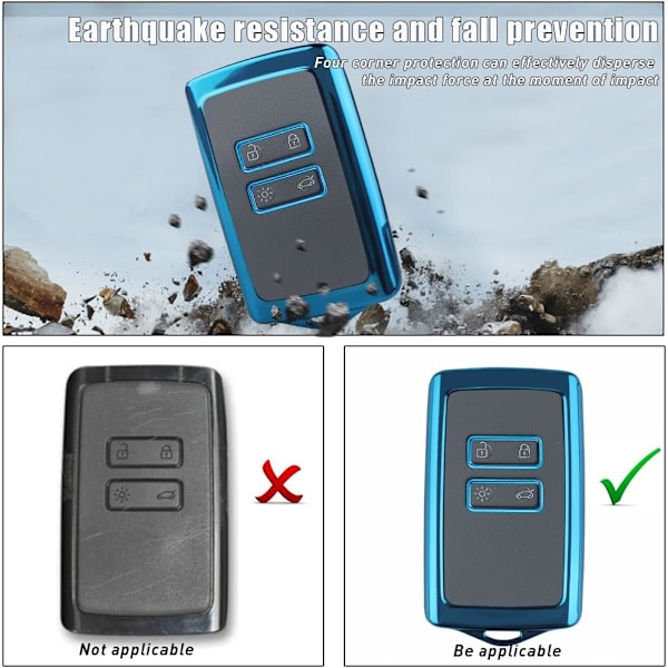 /#/Pack de clés de voiture compatible avec les boutons Dongfeng Rena/#/