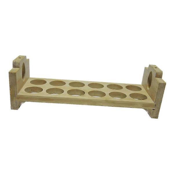 Egg Organizer Tre Eggbrett Gårdshus Display Benkeplate Eggbeholder Stativ Tre Egg Holder for Kjøkken Supermarked Matbod