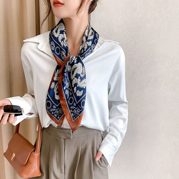#Elegant sjal för kvinnor i konstgjord siden#