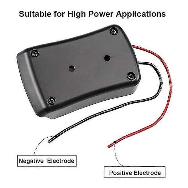 Batteriadapteromvandlare för Black&decker 18v 20v Li-ion Batteri Lb20 Diy Power Wheels Adapter Strömkontakt med 14awg Kablar