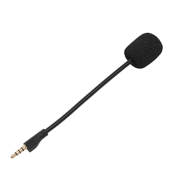 Erstatnings spillmikrofon støydempende avtakbar spillbommikrofon med skum for Steelseries Arctis