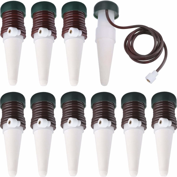 Automatisk Bevattningssystem, 10-pack Växt Självbevattning Droppbevattning