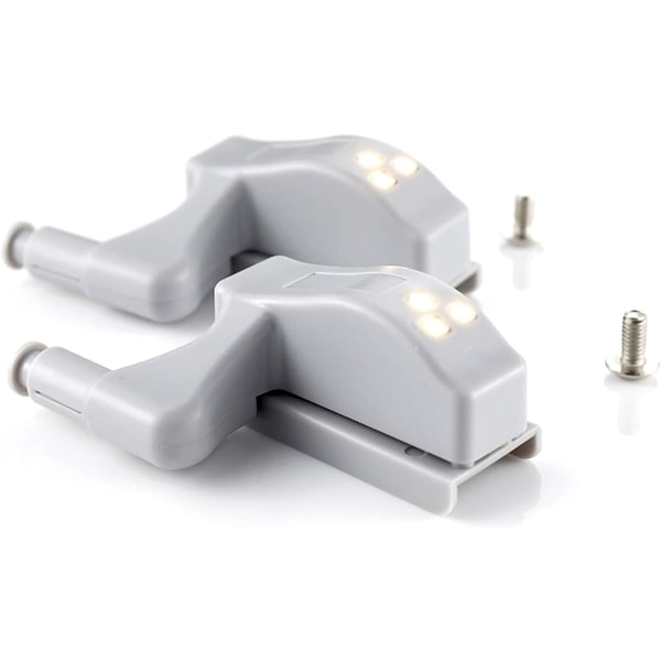 Batterifrie hengselslys Universal skaplys varm hvit Col