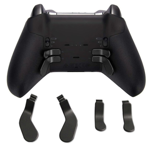 4 stk. metallpadler forbedrer spillopplevelsen Erstatningshåndtak for Xbox Elite trådløs kontroller serie 2