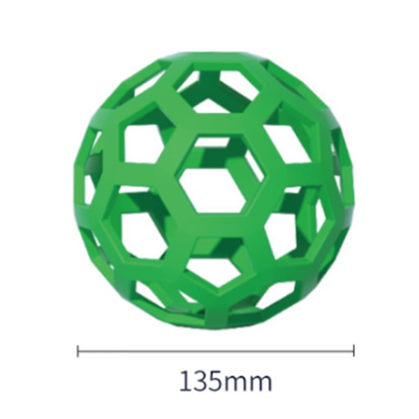 Leksaksrulle stor av, hundleksak till och bett för hund Storlek 13,5 cm (Green)