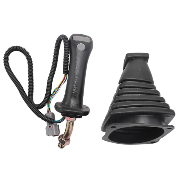 3 Painikkeen Kaivinkoneen Joystick-kokoonpano Vaihdevivut Pölysuojalla Doosan Dx150 215 225 300 370-9c -malleihin