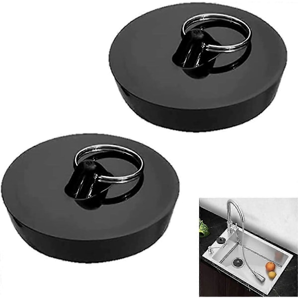 2 kpl Kylpyammeen tulppa Keittiön pesuallastulpan korvauskoko 42 mm - 47 mm