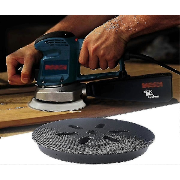 Slibepude 150mm Slibeskive Til Bosch Gex 150 Ac, Pex 15 Ae, Gex 150 Turbo 150mm Excentersliber Med Skrue