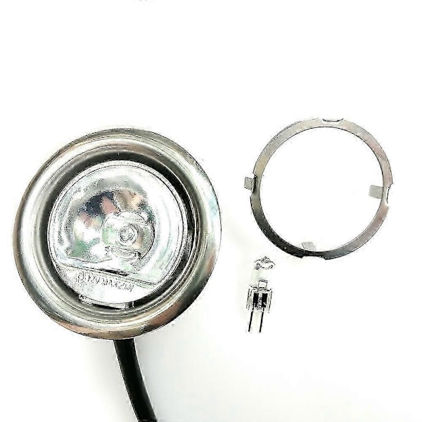 2 stk. 20W G4 halogenpære 12V AC klart glas underskabslys Puck-pære skabsvitrineskab hylde vinkølerlampe