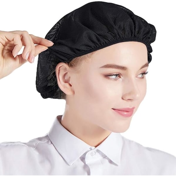Nätmössa 5 st Beanies Hatt Unisex Engångs Fiskgarn Hårnät för