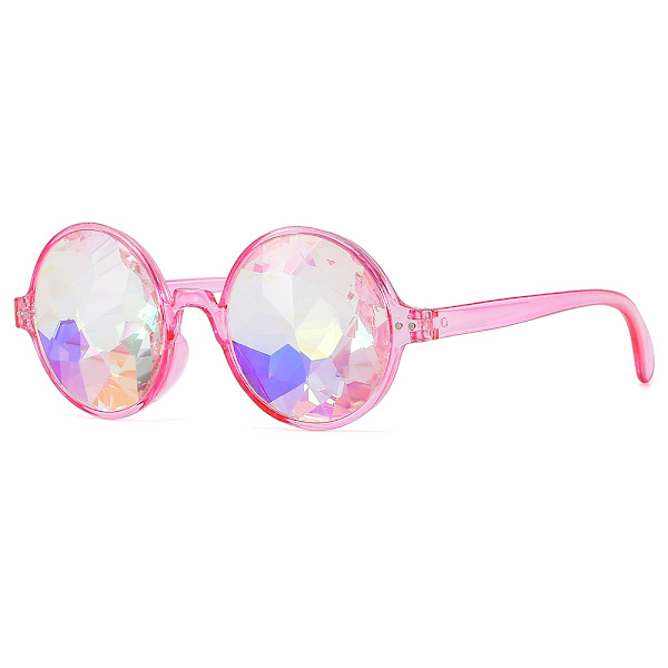 2 Par Kalejdoskop Regnbue Solbriller, Goggle Briller