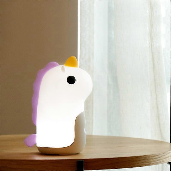 LED Digital Väckarklocka (Lila)