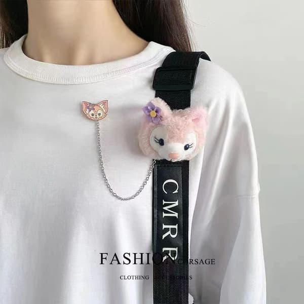 #Plush kjedebroche, Lina Belle, søt#