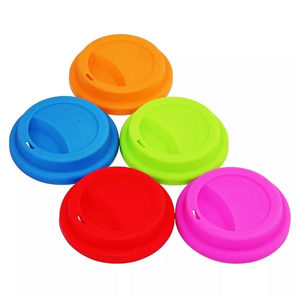 /#/Paket Silikon Drickslock Kopparlock Återanvändbara Kaffe Kopplock/#/