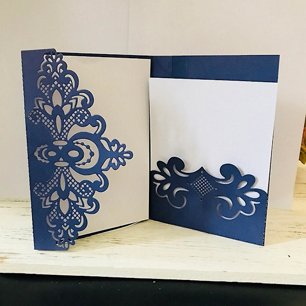 Spetsöverdrag Metall Skärande Dies Stencil Scrapbooking Diy Album Stämpel Papperskort Prägling Dekor Hantverk