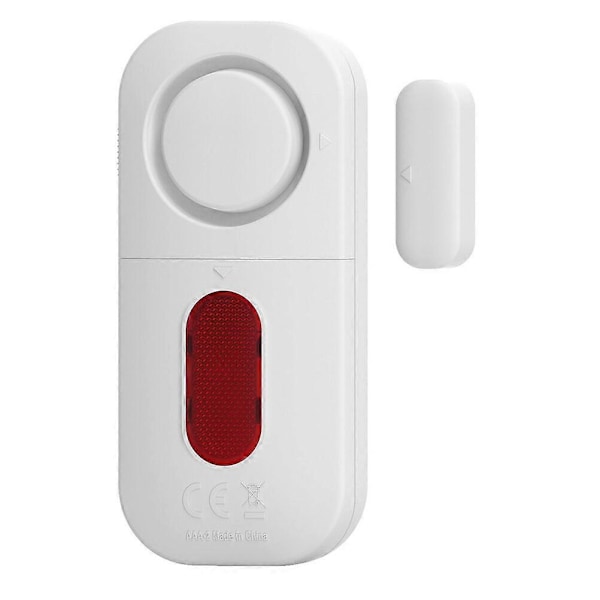 Dörr- och fönsterlarm 125DB Dörrlarm Stöldskyddslarm Sensor för barnsäkerhet