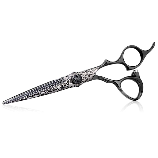 #Hår- og skægtrimmer professionelle hår saks frisørsaks damaskus stål#