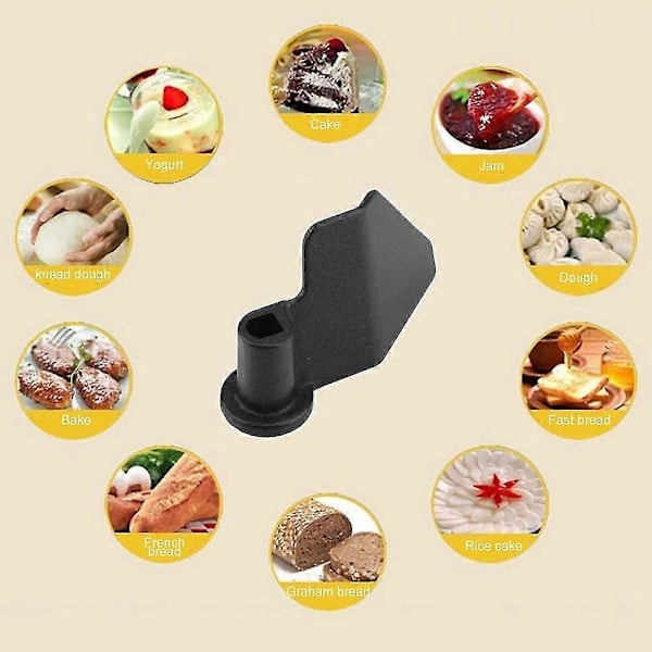 Brødmaskinblader, Brødmaskinblader/propeller - Non-stick, Lett å rengjøre - Rustfritt stål
