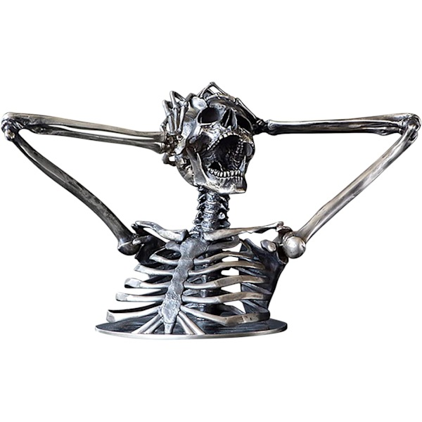/#/Bryd Reglerne Madness Skelet Buste Skulptur, Bryd Al/#/