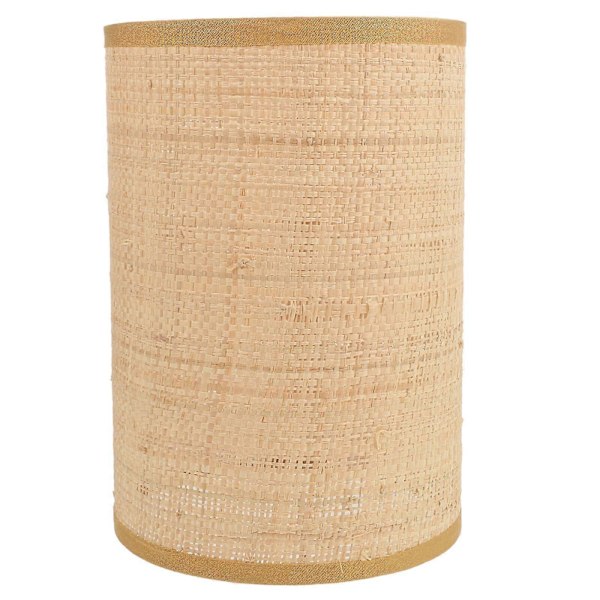 Rattan Vævet Lampeskærm Dekor Indendørs Lampeskærm E27/E14 Rattan Lampeskærm til Gulvlamper