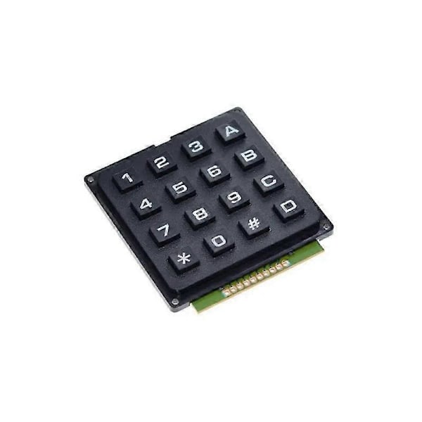 3 st 16-knapps tangentbordsmoduler Matriser Array-moduler Tangentbord Industriellt tangentbord med industriell skanning