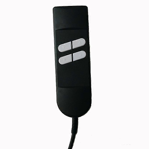Lænestolsbetjening - Elektrisk lænestols håndbetjening med 4 knapper, liftstolbetjening til løftestol, elektrisk sofa manuel håndbetjening