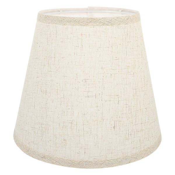 Linskjerm Trommel Lampeskjerm Soverom Lampeskjerm Deksel for Bordlampe Nattbordslampe