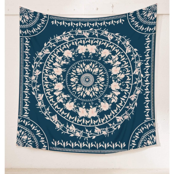 130x150cm Bohemian Mandala veggteppe for naturdekor