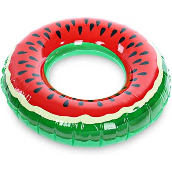Oppblåsbart vannmelon-svømmehjul for barn, badeleker for