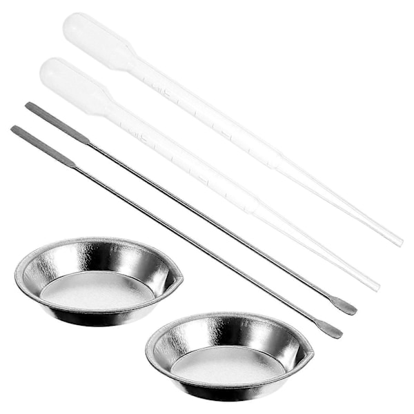 1 Set Hobby Målarbricka Modell Färgläggning Färg Omrörare Droppare DIY Konst Hantverksmaterial