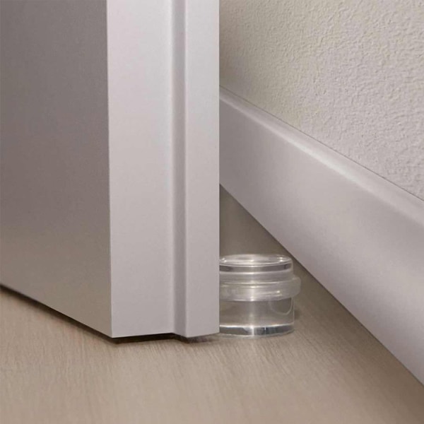 3 pcs Self-Adhesive Rubber Door Stops - Rubber Door Stoppers - Do