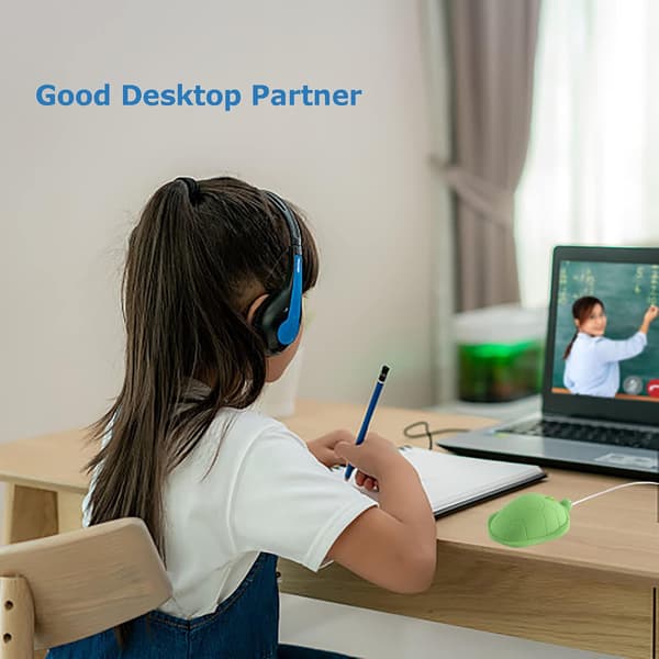 #Søt Dyr Datamus Wired Mini Skilpadde Formet Mus#