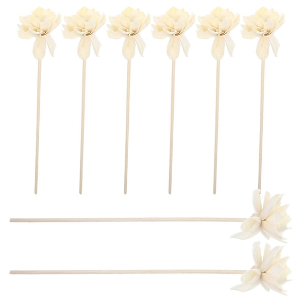 8 stk. Aroma Blomster Diffuser Aromaterapi Tørrede Blomster Tørret Blomst Diffuser Blomster Udskiftning