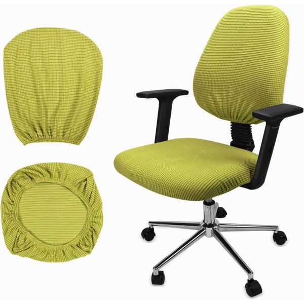 1 set Soft Stretch Spandex stolöverdrag för kontorsstol, Di
