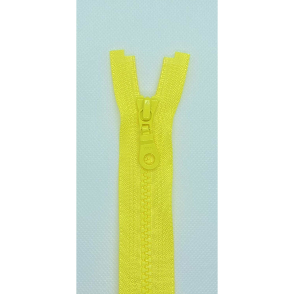 Plastficka med nr 5 tänder - Delbar (504 Solgul