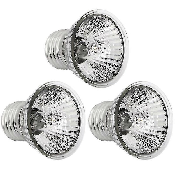 3 stk. Reptil Lampe