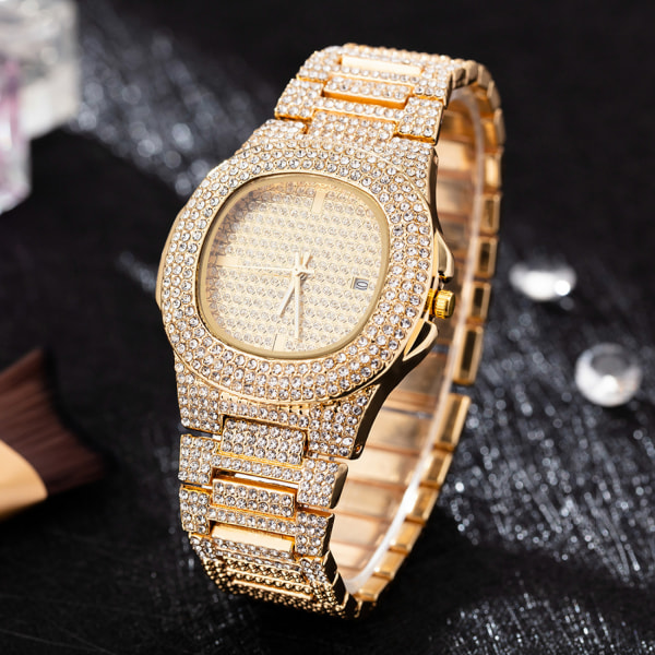 #Gold 3- set watch för kvinnor#