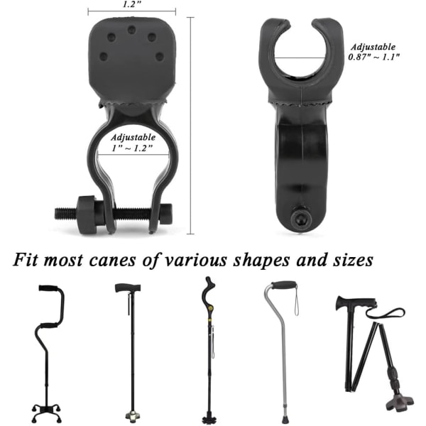 Stikholder til Drive Rollator, Walker, Rollestol - Universal C
